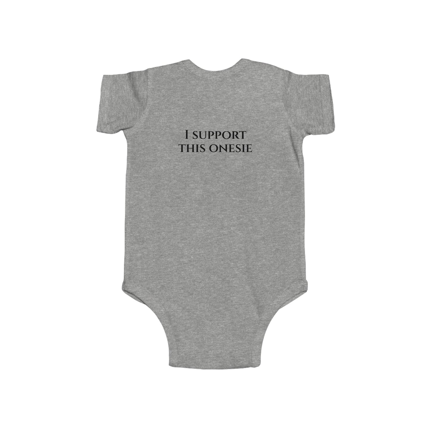 Unvaxxed Unafraid Infant Onesie