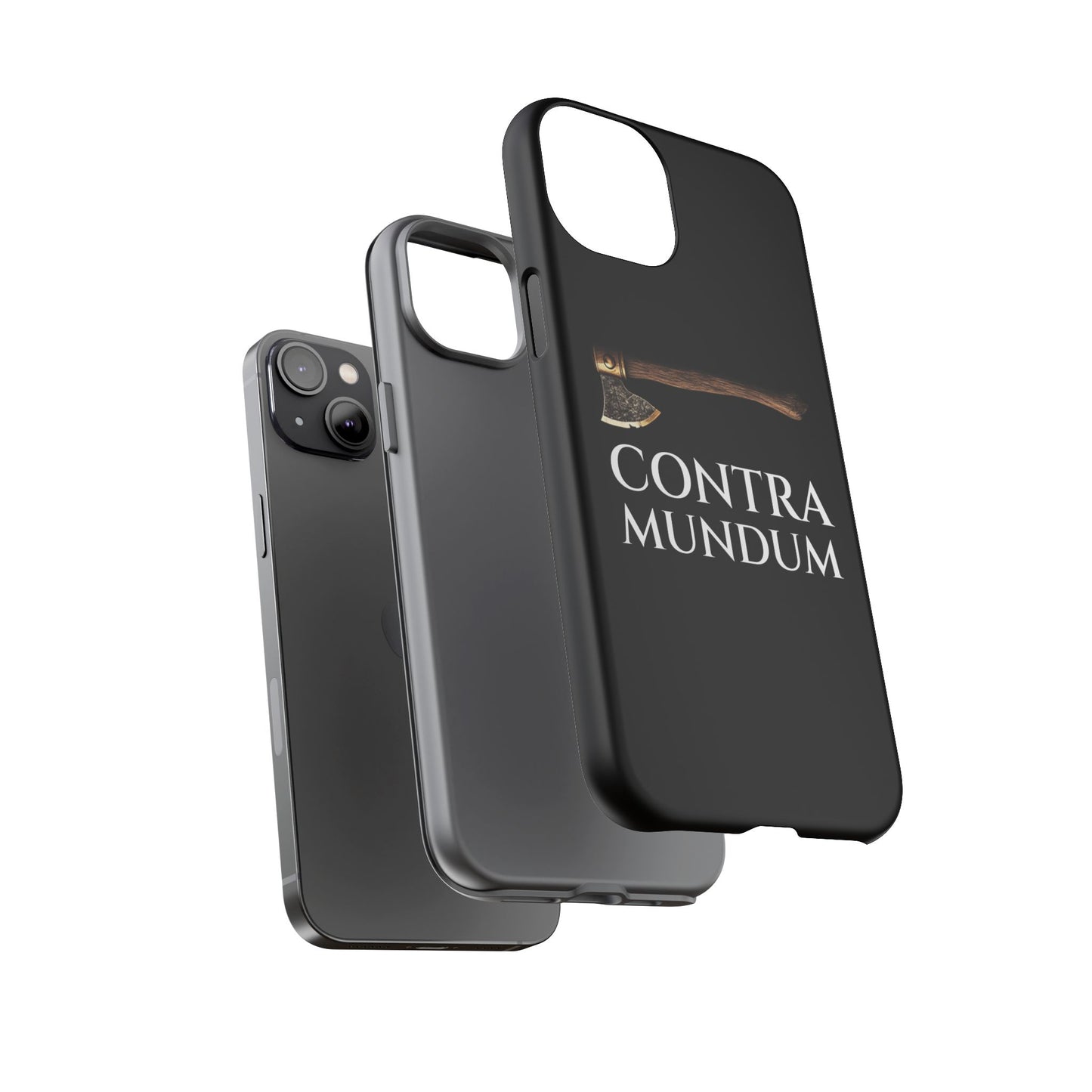 Contra Mundum iPhone Case