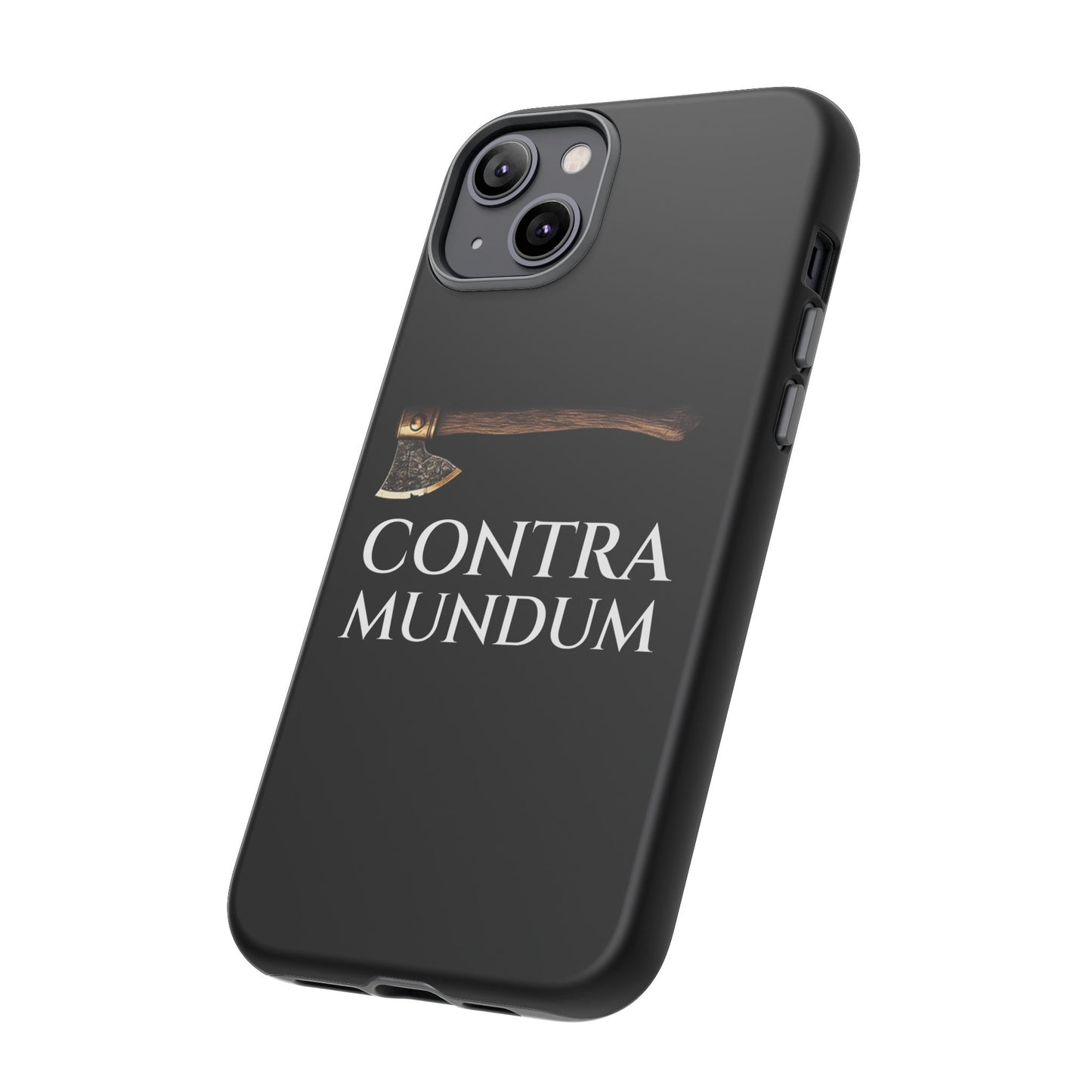 Contra Mundum iPhone Case