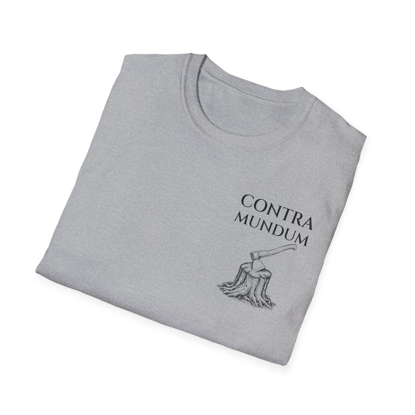 Contra Mundum Axe and Stump T-Shirt