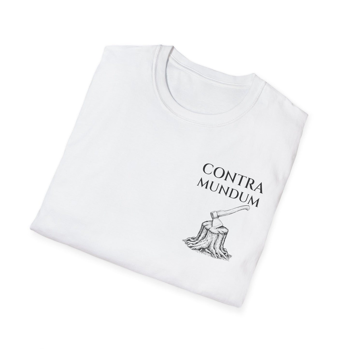 Contra Mundum Axe and Stump T-Shirt